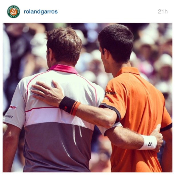 Photo courtesy of Roland Garros Twitter account